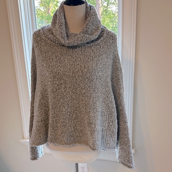 Free People Sweaters - Free People Loose Fit Boucle Cowl neck Sweater, Size S/P, VGUC